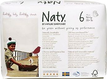 Nature Babycare, 2041[^]10076106 Naty Nature Babycare Pull On Pants Size 6 Carry