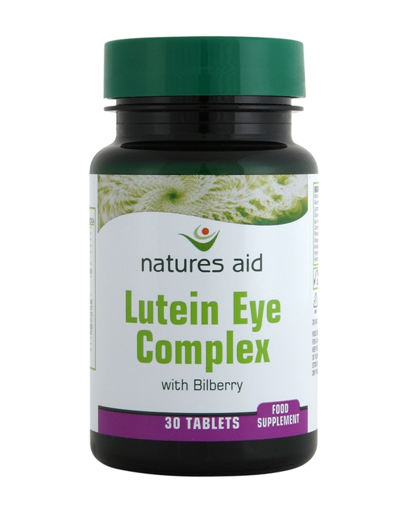 Lutein Eye Complex with Bilberry. 30 Tablets.