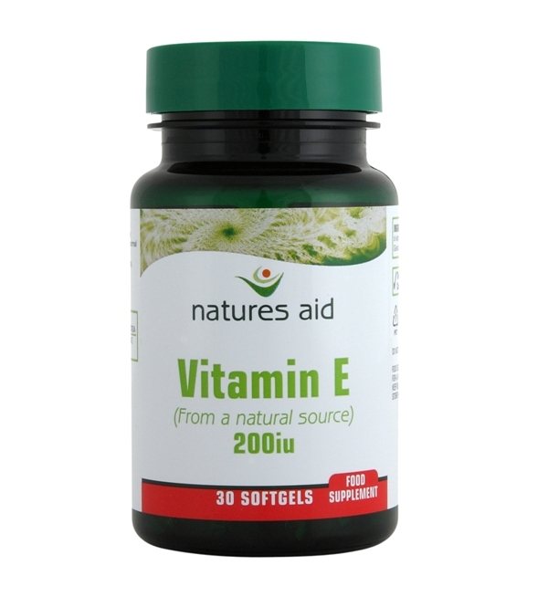 Vitamin E (Natural) 200iu. 30 Capsules.