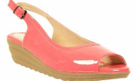 NATURE`S OWN Cairo Fuchsia Wedge Sandal