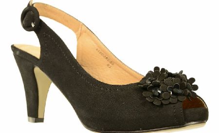 Francine Black Platform Shoe
