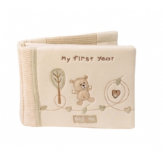 Natures Purest Hug Me Bear - My First Year Book by