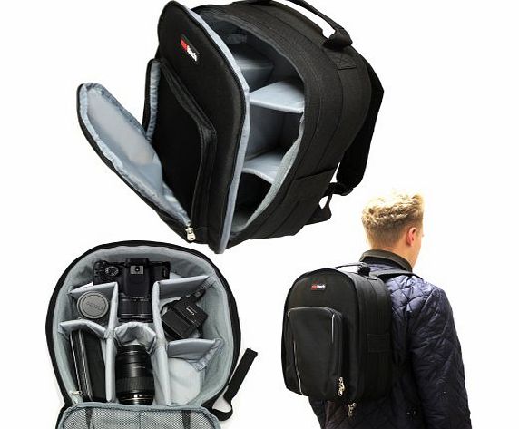 Digital SLR Camera & Lense Backpack Bag Case For The Pentax K-3/ K-50 /K-500 / Pentax K-5 IIs/ Pentax K-5 II/ Pentax K-30/ Pentax K-5/ Pentax K-7/ Pentax K20D/ Pentax K200D/ Pentax K10D/