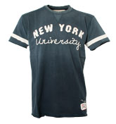 Navy `New York` Vintage T-Shirt