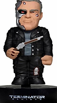 NECA 42174 15 cm ``Terminator Genisys T-800 Solar Powered Body Knocker Bobble Head`` Figure