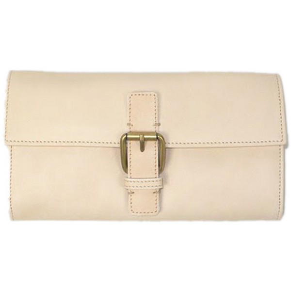 Neesh Large Keira White Wallet by