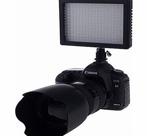 Bestlight Professional 216 LED Dimmable Ultra High Power Panel Digital Camera / Camcorder Video Light W216 With 216pcs Lamps, LED Light for Canon, Nikon, Pentax, Panasonic,SONY, Samsung and Olympus D