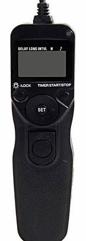 Shutter Release Timer Remote Control for Sony RM-S1AM Commander Alpha A200 A350 A500 A550 A700 A900, MINOLTA 9, 7, 4, 9xi, 7xi, 5xi, 800si, 700si, 600si, 500si, XTSi, HTSi Plus, STS, KONICA DSL