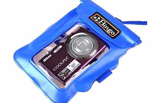 Underwater Waterproof Bag for Digital Camera - Blue