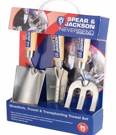 Spear & Jackson Neverbend Stainless Hand Tool Gift Set