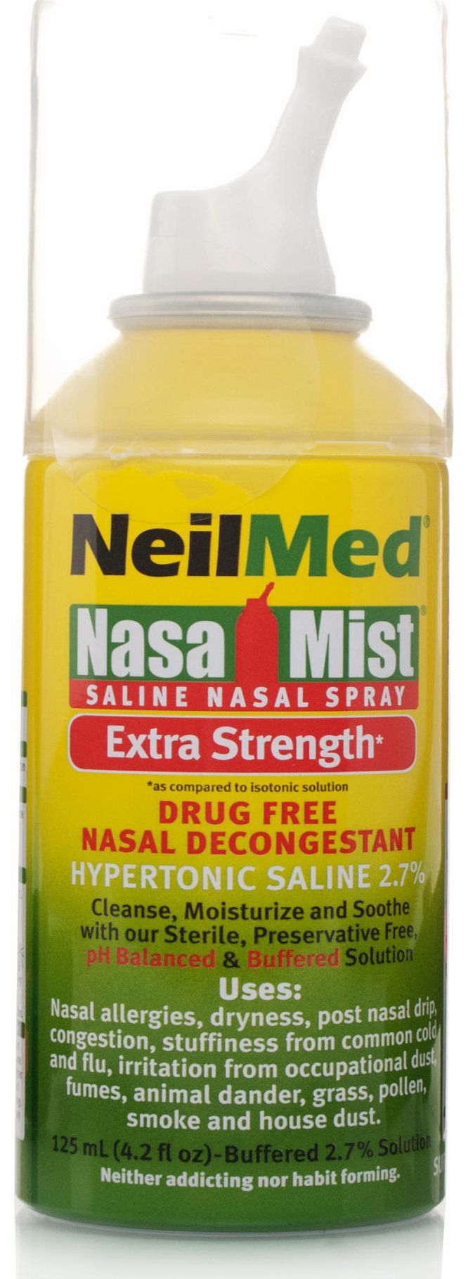 NasaMist Saline Hypertonic Spray Extra