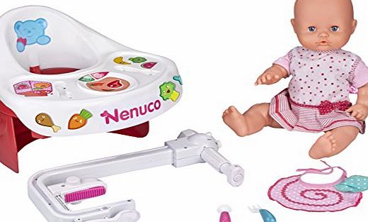 Nenuco Highchair Eat with Me Doll