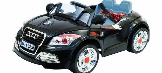 Neo 12V TWIN MOTORS AUDI TT STYLE RECHARGEABLE KIDS RIDE ON CAR   PARENTAL REMOTE CONTROL AND MP3 INPUT, AVAILABLE IN PINK WHIE AND BLACK, 3 COLOURS. (12V AUDI TT BLACK)
