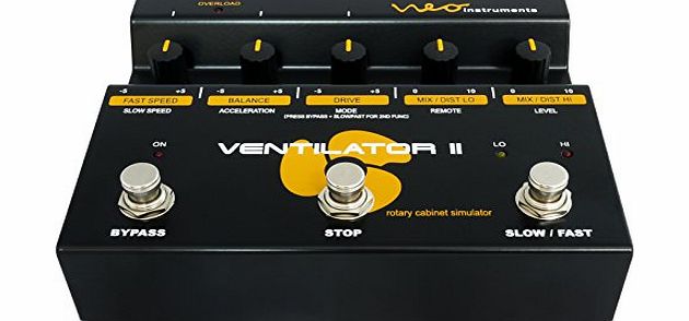 Neo Instruments Ventilator 2 Rotary Cabinet Simulator - Black/Orange