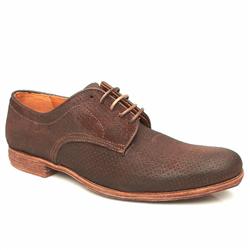 Male Neosens Choice 5Eye Gib Suede Upper Lace up in Dark Brown