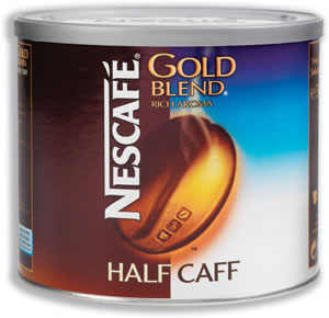 Nescafe Gold Blend Half Caff Instant Coffee 50