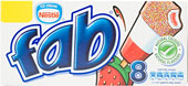 Nestle Fab Ice Lollies (8x60ml) Cheapest in Ocado Today! On Offer