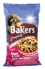 Bakers Complete Adult Bacon and Liver 15kg