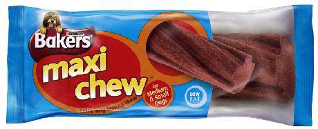 Bakers Maxi Chew Dog Treats 120g