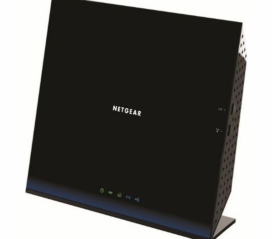 NetGear D6200-100UKS AC1200 Dual Band Wireless ADSL2  Modem Router for Phone Line Connections
