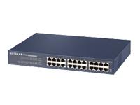 Netgear JFS524 24 Port 10/100 Unmanaged Ethernet Switch Rackmountable