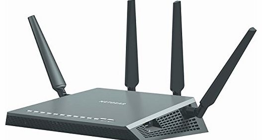  R7500 Nighthawk X4 AC2350 Wireless Quad Stream Gigabit Cable Router, 1.4 GHz Dual Core, Dynamic QoS, Twin USB 3.0 and eSATA Ports, Beamforming+, IPv6 Support