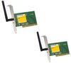 Pack of 2 WPN311 MIMO 108 Mbps Wireless PCI Cards