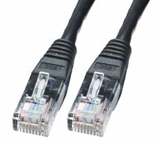 network Cable - CAT6  UTP  Black  2m