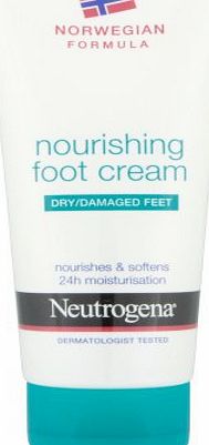 Neutrogena Norwegian Formula Nourishing Foot Cream Dry/ Damaged Feet, 100ml