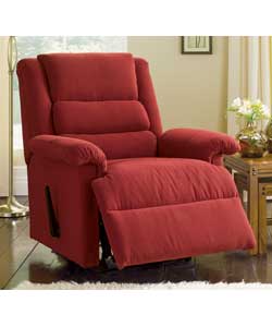 Recliner Chair - Wine