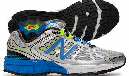 1260 V4 Mens Running Shoes Silver/Blue