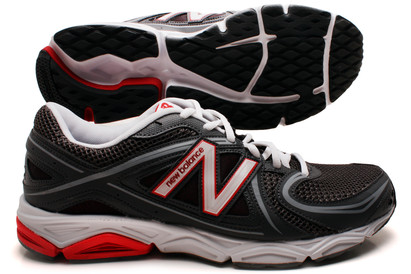 New Balance 580 V3 Mens Running Shoes Grey/Red