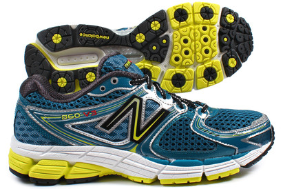 New Balance 860 V3 Wide Fit 2E Mens Stability Running Shoes
