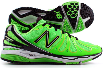New Balance 890 V3 Mens Running Shoes Neon Green/Black/White