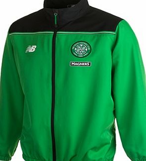 New Balance Celtic Training Presentation Jacket Green