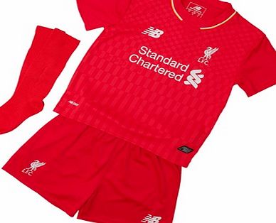 New Balance Liverpool Home Infant Kit 2015/16 Red WSTI500