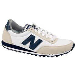 New Balance Male 410 Leather/Textile Upper Textile Lining Fashion Trainers in White