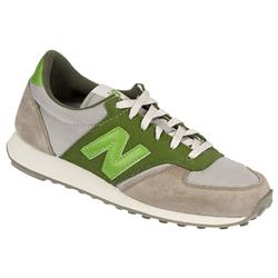 New Balance Male 455 Leather/Textile Upper Textile Lining Fashion Trainers in Green