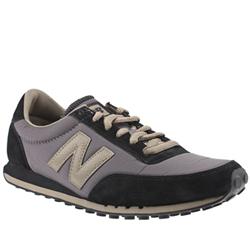 New Balance Male New Balance 410 Fabric Upper Fashion Trainers in Black, Black and Blue, Black and Silver, White and Black, White and Grey