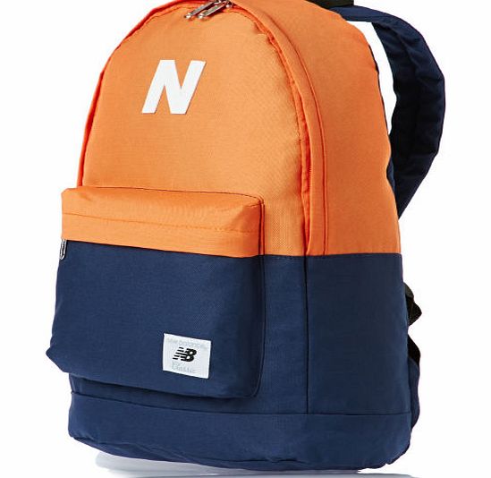 New Balance Mellow Block Backpack - Orange / Navy