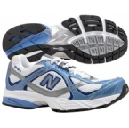 New Balance Womens 661 Cushion Running Shoe White/Blue