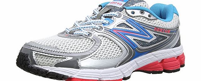 New Balance Womens Running Shoes W680 White/Blue 5.5 UK, 38 EU