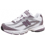 New Balance Womens WR757 Neutral Running Shoe White/Purple