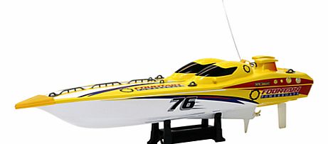 New Bright 23-Inch Remote Control Fountain Boat