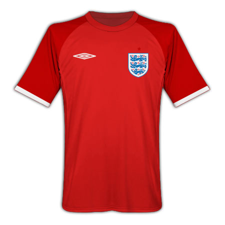 NEW England kit Umbro 2010-11 England World Cup Away Shirt (Kids)