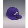 New Era Atlanta Braves Cap (Purple/White)