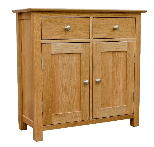 New Forest Solid Oak Compact Sideboard