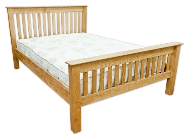 New Forest Solid Oak Double Bedstead