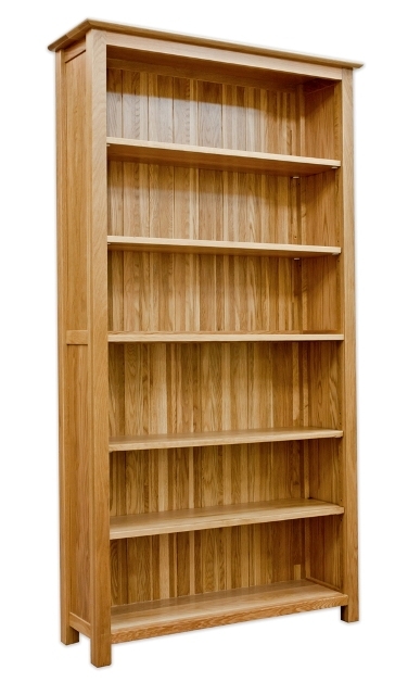 New Forest Solid Oak Large Bookcase
