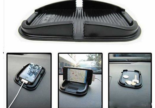 New Horrizon - In Car Dashboard Anti Slip Rubber Grip Mobile Phone Holder Skidproof Pad Mat GPS Sat Nav